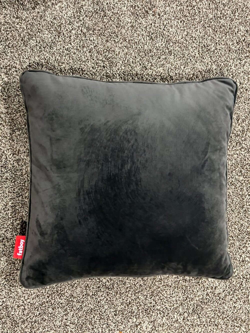 Fatboy Square Recycled Royal Velvet Accent Pillow 20" x 20"